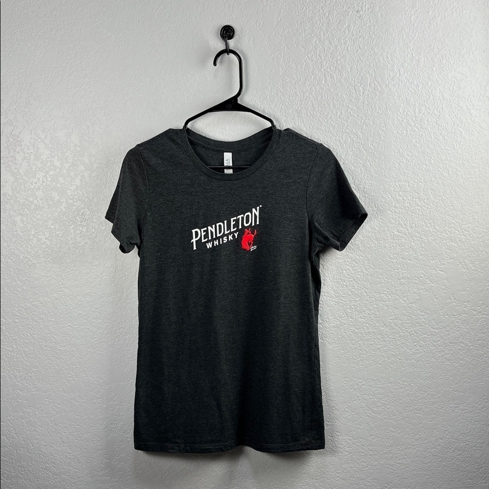 Pendleton Whiskey True Western Tradition Dark Gray T-Shirt Sz XL Slim TC0735